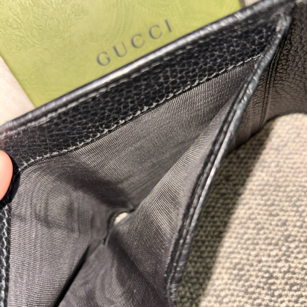 Gucci Black Leather Card Holder - Picture 11 of 11